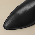 🌸Herbstschlussverkauf🌸Zeitlich begrenzt 50%RABATT💕Weiche Vintage-Schlupfschuhe mit spitzer Spitze für Damen