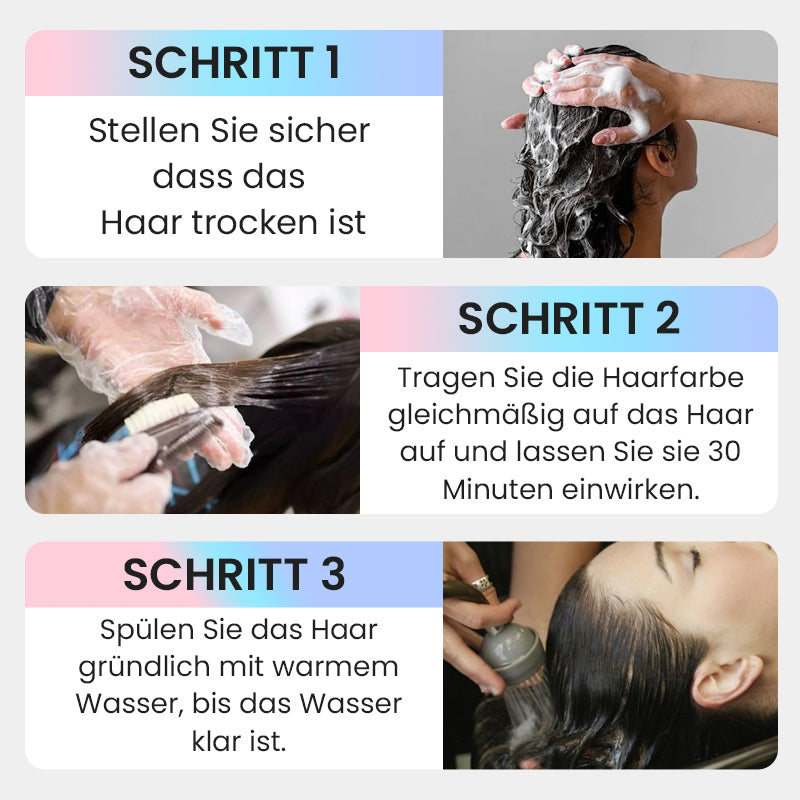 💥Heißer Verkauf 50% Rabatt🌿2-in-1-Silber-Haarfarbe mit natürlichem Essenz-Extrakt
