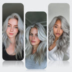 💥Heißer Verkauf 50% Rabatt🌿2-in-1-Silber-Haarfarbe mit natürlichem Essenz-Extrakt