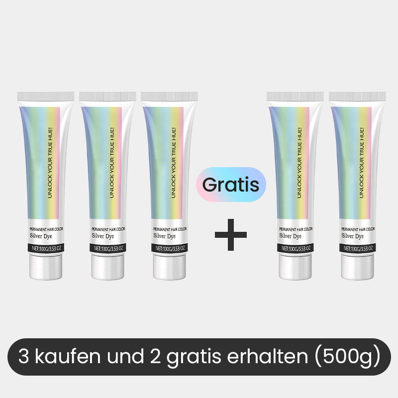 💥Heißer Verkauf 50% Rabatt🌿2-in-1-Silber-Haarfarbe mit natürlichem Essenz-Extrakt