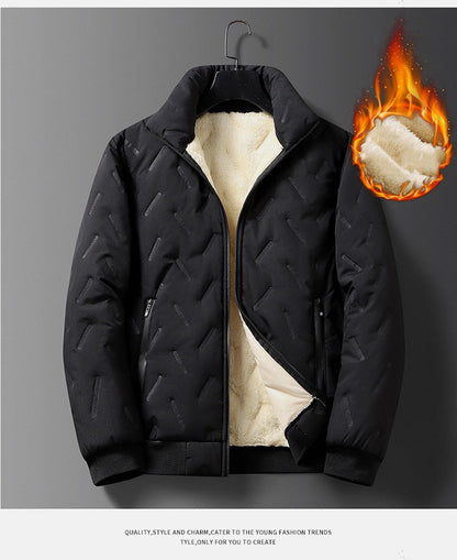 🔥Begrenzte Zeit 50% Rabatt 🔥Doppellagige warme Lambswool-Daunenjacke