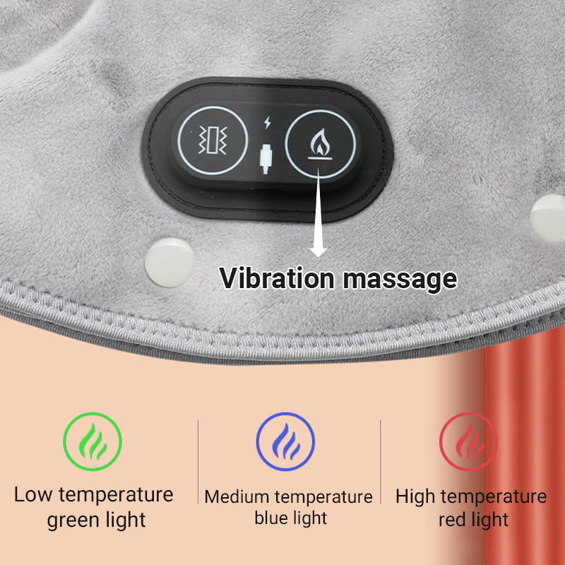 💥Elektrisches Nacken- und Schulterheizkissen mit Vibration