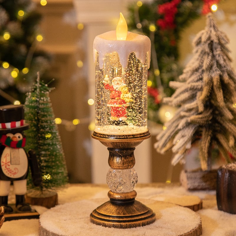 🎁Heiße Aktion 50 % Rabatt🎅Weihnachtskerzen-Nachtlicht🕯️