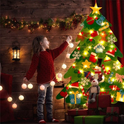 🎄Weihnachtsaktion 49% OFF🎁DIY Filz Weihnachtsbaum Set