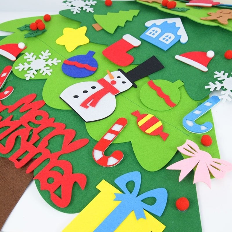🎄Weihnachtsaktion 49% OFF🎁DIY Filz Weihnachtsbaum Set