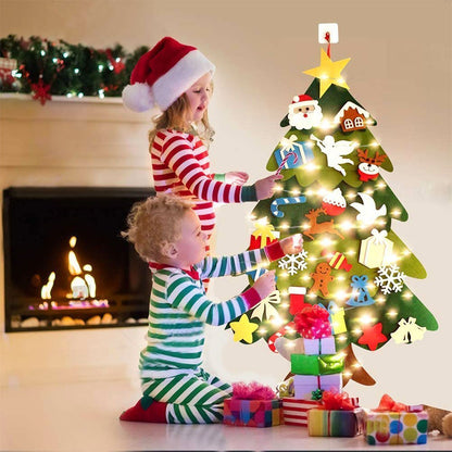 🎄Weihnachtsaktion 49% OFF🎁DIY Filz Weihnachtsbaum Set