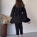 🎀Neu eingetroffen 50% RABATT💃Elegantes festes Oberteil und zweiteilige Hose für Damen