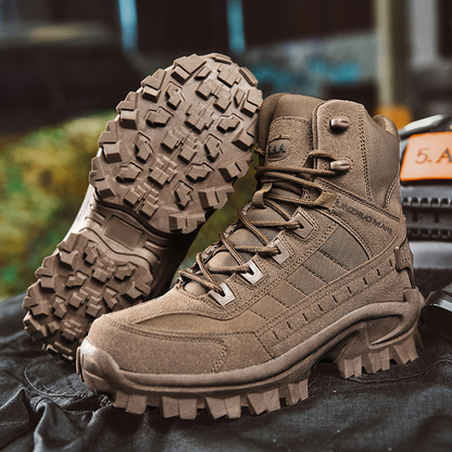 🥾50 % Rabatt – Sonderangebot!🔥Hohe taktische Sportstiefel💧Wasserdicht und rutschfest, verbesserte Haltbarkeit