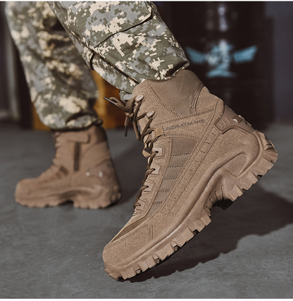 🥾50 % Rabatt – Sonderangebot!🔥Hohe taktische Sportstiefel💧Wasserdicht und rutschfest, verbesserte Haltbarkeit