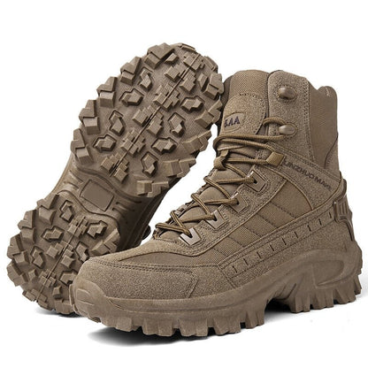 🥾50 % Rabatt – Sonderangebot!🔥Hohe taktische Sportstiefel💧Wasserdicht und rutschfest, verbesserte Haltbarkeit