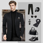💜 LETZTER TAG DER AKTION – 50 % RABATT 💜Lässiger Slim-Fit-Blazer für Herren