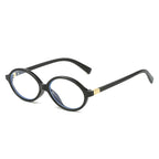 🎅 Weihnachtsvorverkauf 🎁 Stilvolle kleine ovale Rahmen Sonnenbrille