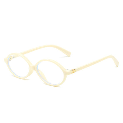 🎅 Weihnachtsvorverkauf 🎁 Stilvolle kleine ovale Rahmen Sonnenbrille