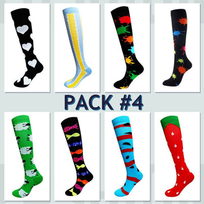 🔥La venta anticipada de Navidad termina pronto🎄Los mejores calcetines de compresión para mujeres y hombres.