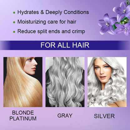 💜Zeitlich begrenztes Angebot 49% Rabat💜 Lila Keratin-Haarmaske