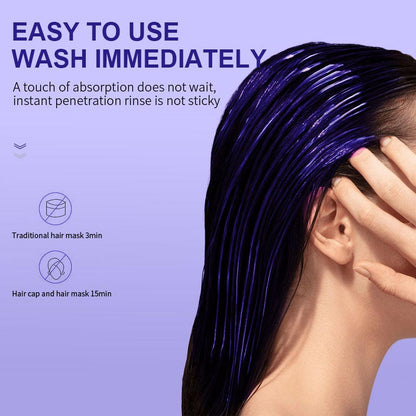 💜Zeitlich begrenztes Angebot 49% Rabat💜 Lila Keratin-Haarmaske