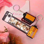 "🎅Weihnachts-Specials | Retro Film-Schlüsselanhänger - Stilvolles Accessoire, ideal zum Selbstgebrauch oder als Geschenk🎁"