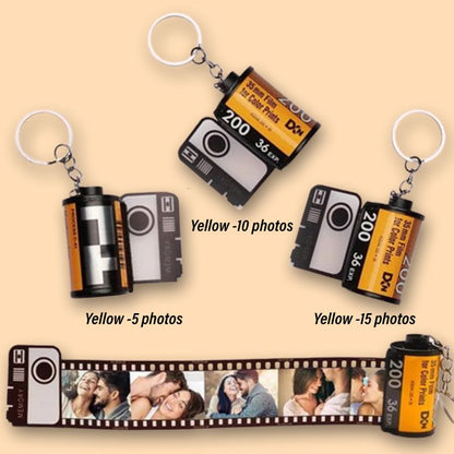 "🎅Weihnachts-Specials | Retro Film-Schlüsselanhänger - Stilvolles Accessoire, ideal zum Selbstgebrauch oder als Geschenk🎁"