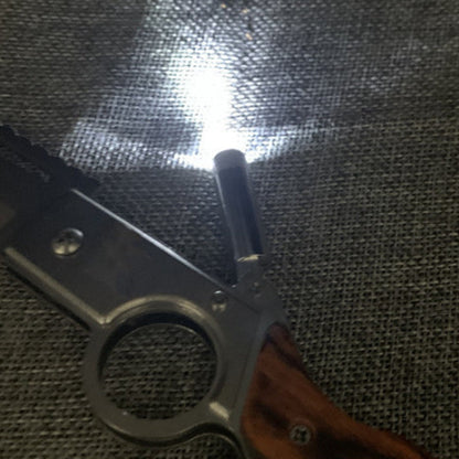 🔪Navaja plegable de resorte de acero inoxidable para exteriores💥