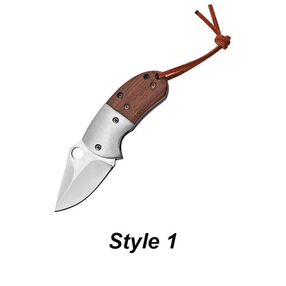 🔪Navaja plegable de resorte de acero inoxidable para exteriores💥