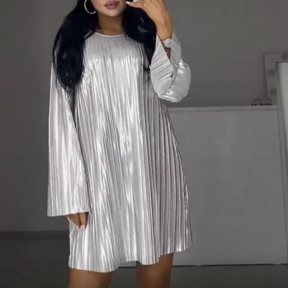 Vestido mercerificado brillante de alta calidad para mujeres