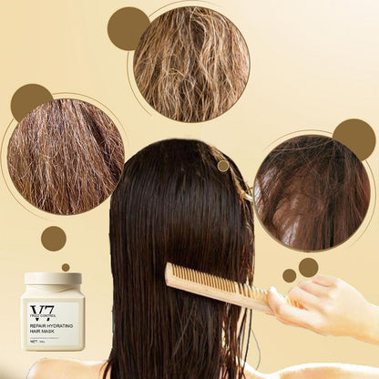 🔥Venta caliente🔥 Mascarilla capilar antifrizz y reparadora con hidratante (50 % de descuento)