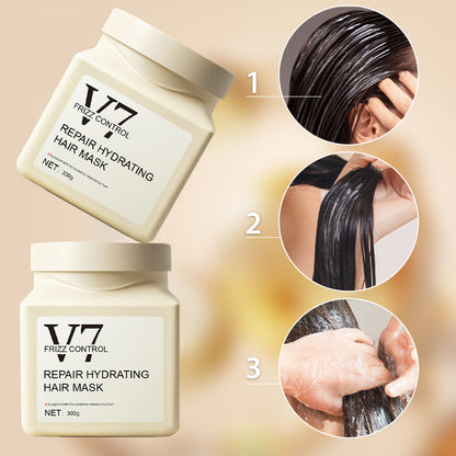 🔥Venta caliente🔥 Mascarilla capilar antifrizz y reparadora con hidratante (50 % de descuento)
