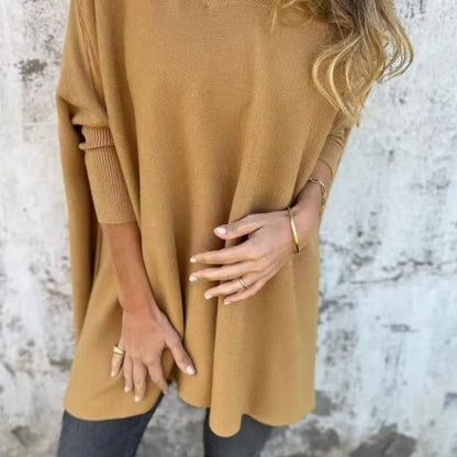 ❤️Räumungsverkauf❤️Langärmliges, gestricktes, lockeres V-Ausschnitt-Top für Damen