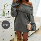 Mode Lockerer Monochromer Pullover