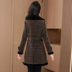 Eleganter Warmer Damenparka mit Taschen