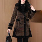Eleganter Warmer Damenparka mit Taschen