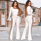 Sexy Trägerloser Bodycon-Overall mit Strasssteinen