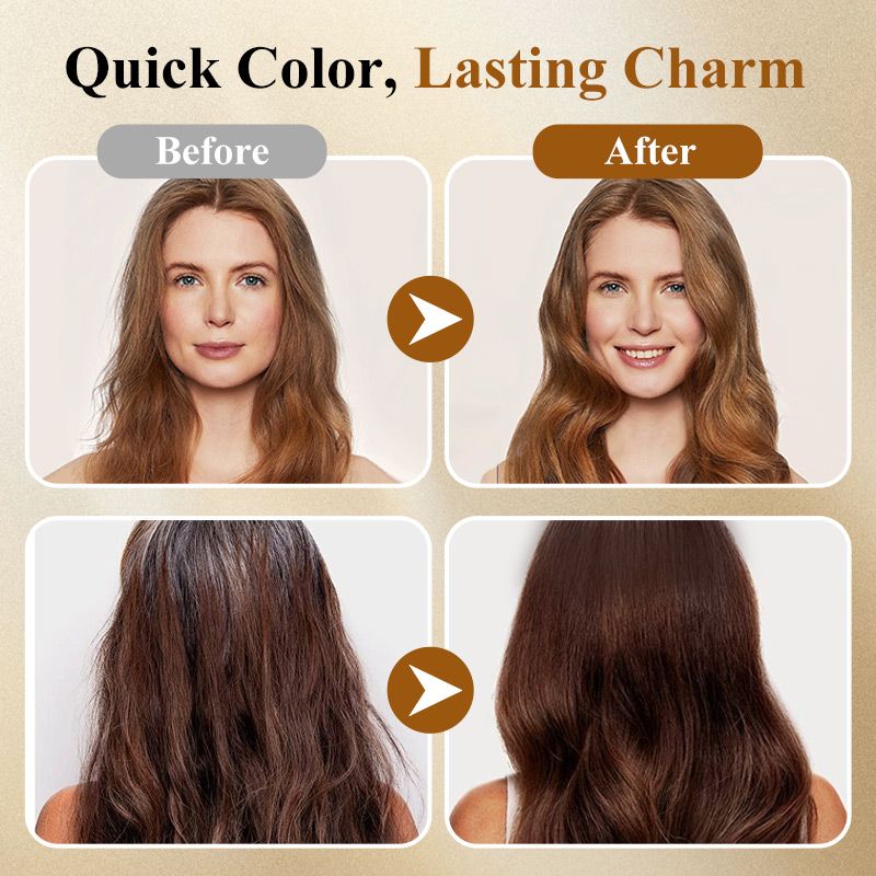 🎉Heißer Verkauf 50% OFF🎁 Haar-Sofortfärbe-Shampoo