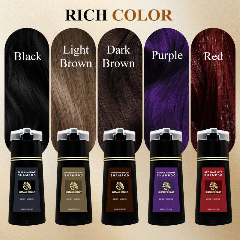 🎉Heißer Verkauf 50% OFF🎁 Haar-Sofortfärbe-Shampoo