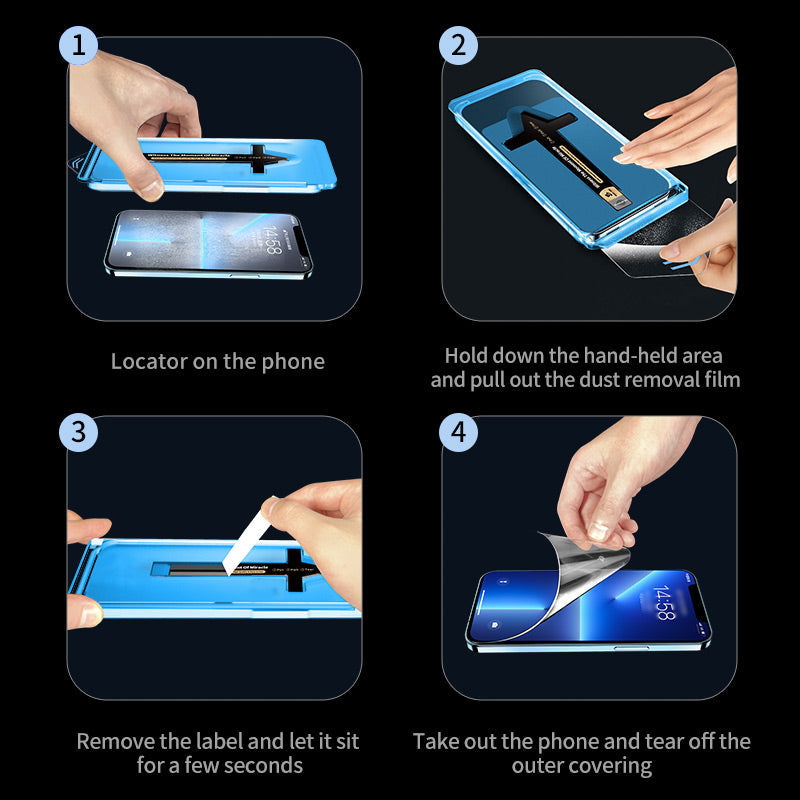 Buy 1 get 1 free💥Limited time 50% off🔥Phone Screen Clear Protector with Tools for Easy Installation