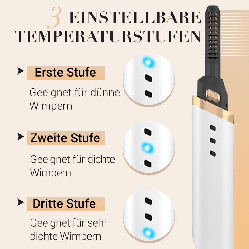 USB Wiederaufladbare elektrische beheizbare Wimpernzange