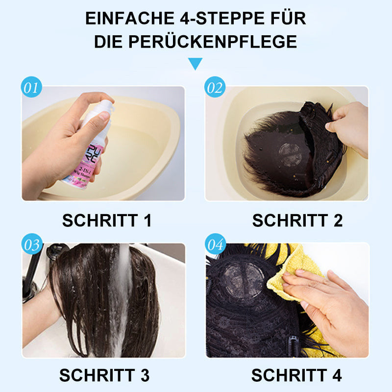 2-in-1 Perückenpflege-Shampoo