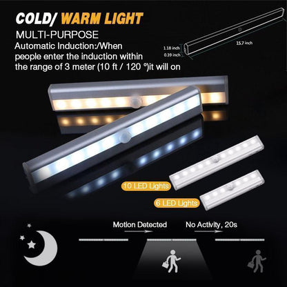 🏆Oferta especial 2025 con un 49 % de descuento🔥Luz LED con sensor de movimiento magnético inteligente