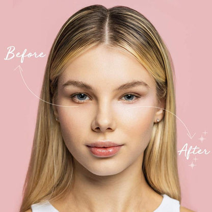 Cubra tus ojos, cubra los círculos oscuros y oscuros y se iluminan