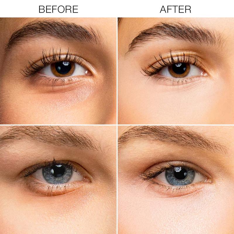 Cubra tus ojos, cubra los círculos oscuros y oscuros y se iluminan