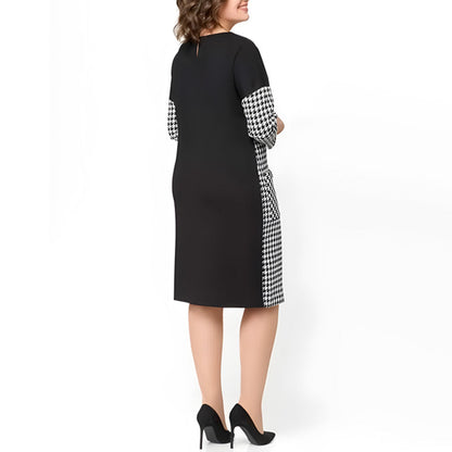Vestido para mujeres con mangas largas y trabajo de Hahnenstieg
