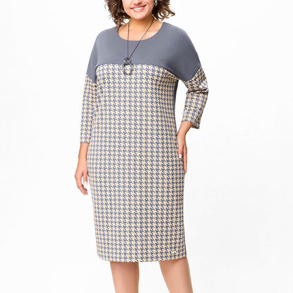 Vestido para mujeres con mangas largas y trabajo de Hahnenstieg