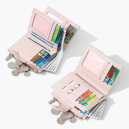 💕 Valentinstags-Special - 50% Rabatt 💕Handheld Multi-Layer Two-Fold Zipper Wallet
