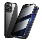 📱 50% RABATT JETZT! ✨Magnetische doppelseitige Telefonhülle aus gehärtetem Glas mit Anti-Peeping-Effekt für die iPhone-Serie 11-16