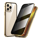 📱 50% RABATT JETZT! ✨Magnetische doppelseitige Telefonhülle aus gehärtetem Glas mit Anti-Peeping-Effekt für die iPhone-Serie 11-16