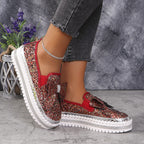 🔥Strasssteinchen Slip-On Bow Sneakers für Frauen