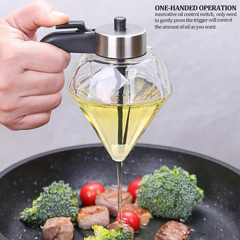 🔥2025 Hot Sale🎁Diamant Glas Ölflasche