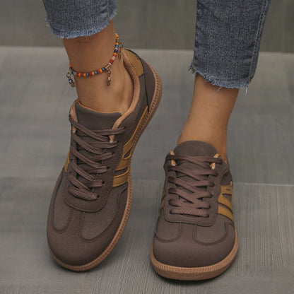 🏆Blitzangebot⚡Über 5K+ verkauft!💥!Damen Stylische Runde Zehen Rutschfeste Freizeitschuhe