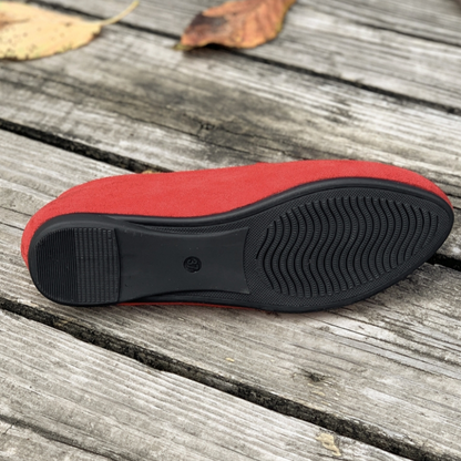 🔥Venta caliente🔥 Zapatos planos casuales de color liso para mujer.