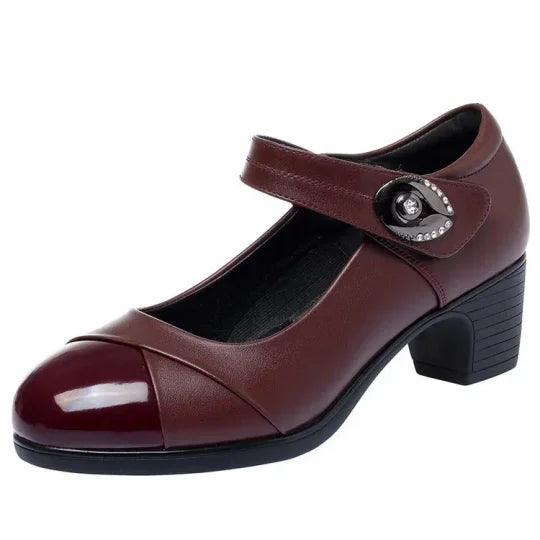 Cómodos zapatos vintage de Mary Jane